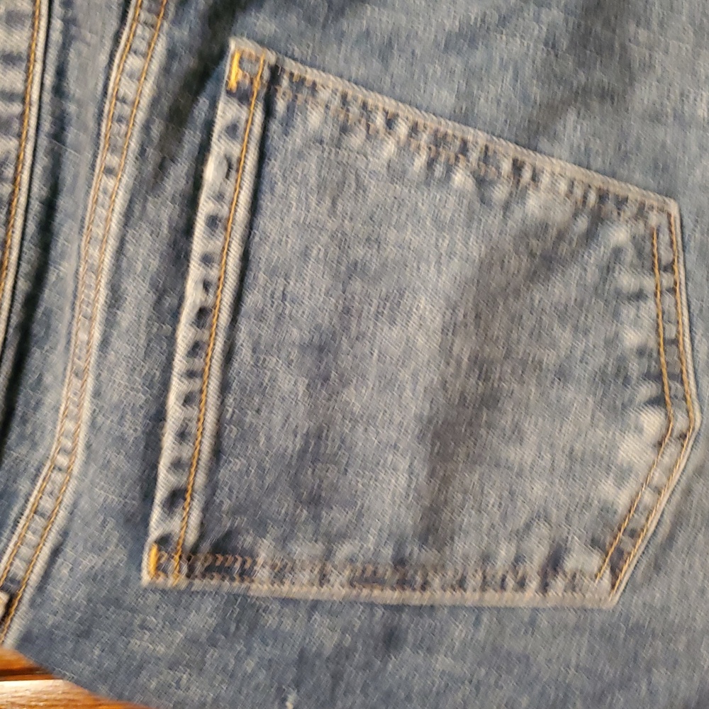 ❤️ 3 For $18 OLD NAVY Classic Blue Distressed Jeans Size 8 - Picture 11 of 12